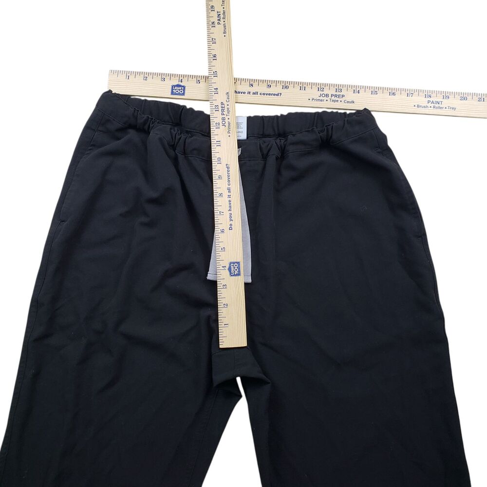 Figs Pisco Scub Pants Mens Large Black Drawstring Stretch Technical - Picture 6 of 9